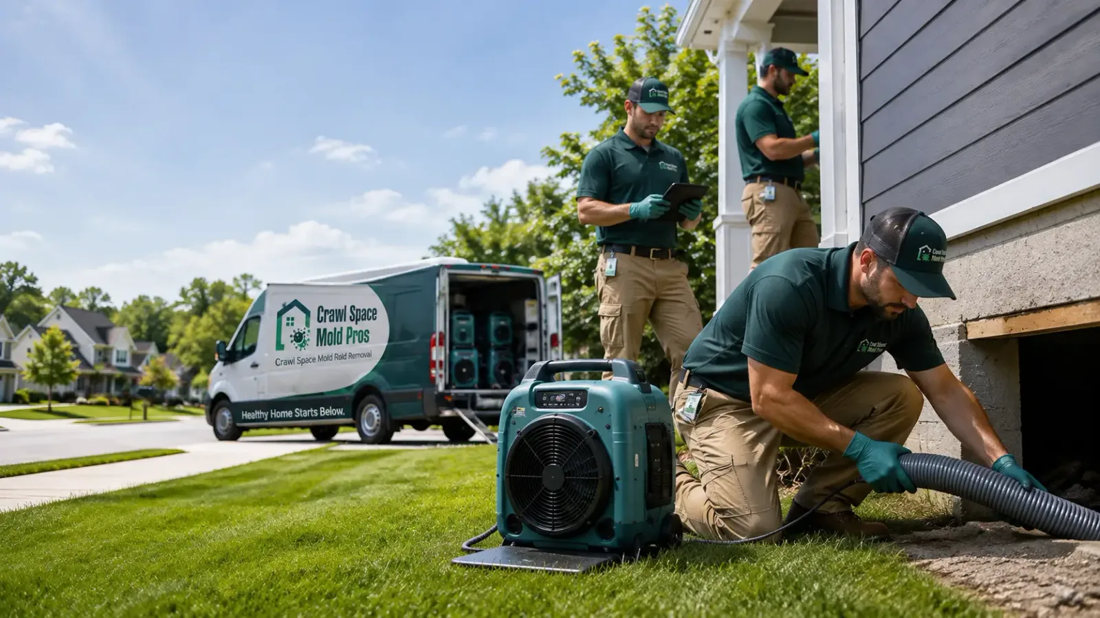 Crawl Space Mold Removal in Tiltonsville, OH